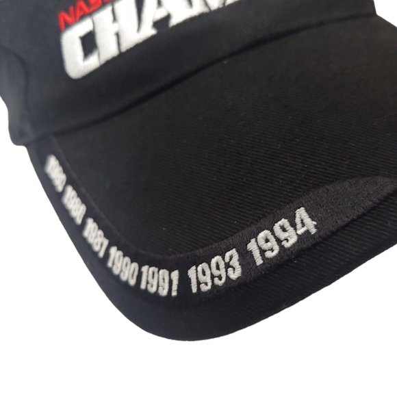 Vintage NASCAR Dale Earnhardt Winners Circle Cap 7 Time Champ Black Winston Cup - Picture 3 of 8